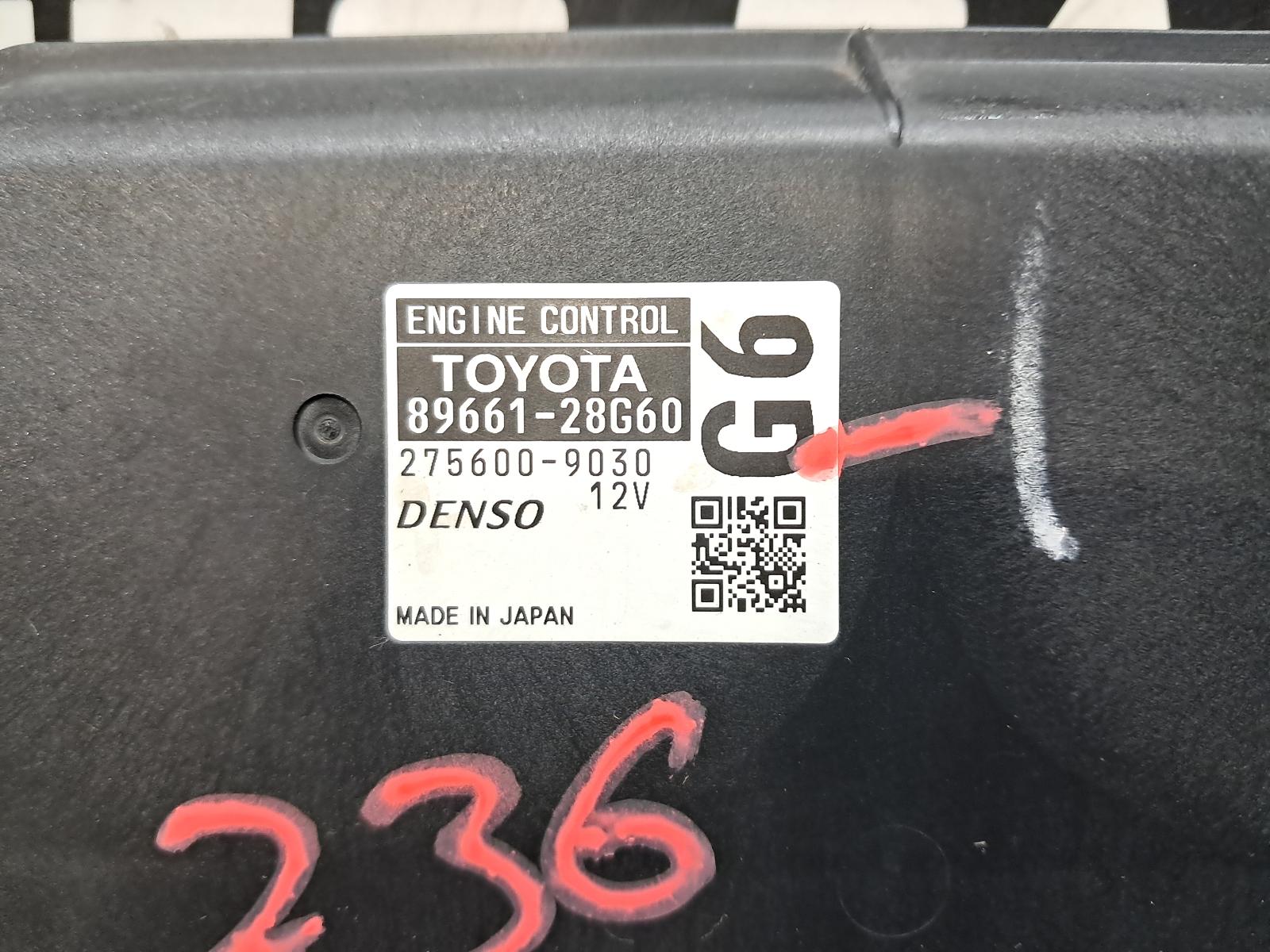 View Auto part Ecu Toyota Tarago 2016